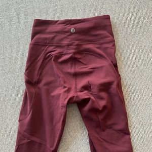 Lululemon Invigorate 25” High Rise Tight size 2